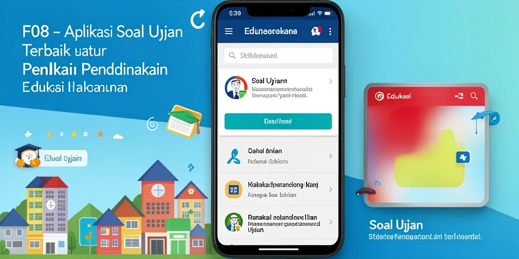 Tampilan antarmuka F08 yang interaktif dan mudah dipahami.
